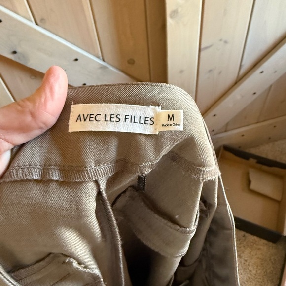 NWOT Avec Les Filles Wideleg Pant - Picture 3 of 7